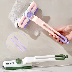 Bàn chải kẽ hở đa chức năng, có thể xoay được, không có góc chết, bàn chải làm sạch chổi than góc phòng tắm