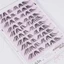 IOIIK 10 hàng--Lông mi giả san hô màu nâu phong cách Pháp Pre-Glued Natural Look Nhẹ thoải mái khi mặc