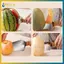 Máy thái dưa hấu bằng thép không gỉ BVY cho Cantaloupe Honeydew Melon Nhà bếp sáng tạo Máy cắt trái cây Qui Salad Prep Công cụ dự tiệc mùa hè.