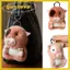 GUSTAVA Pig Thú Nhồi Bông Móc Khóa Sang Trọng, Họa Tiết Lợn Hỗ Trợ Cảm Xúc Đồ Chơi Sang Trọng, Mềm Mại Dễ Thương Thú Nhồi Bông Sang Trọng Móc Khóa