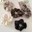 < YEI > Phong Cách Retro 5 Dây Buộc Tóc Co Giãn Mềm Cao Cấp Cho Nữ Mới