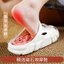 Massage Chân Acupoint Dép Nam Mặc Ngoài Thường Ngày Khỏe Mạnh Nam Nữ Sandal Shiatsu Ban Dày-Đỏ