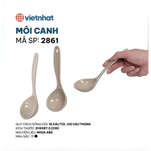 Môi canh 2861, Môi múc canh Việt Nhật, Môi canh Nhựa Cao Cấp