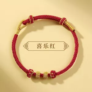Ngày Lễ Tình Nhân Bạn Trai Quà Tặng Sinh Nhật diy Bé Gái Bạn Bè Cặp Đôi Những Điều Tốt Đẹp Vòng Tay Dệt Tay Nguyên Chất