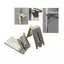 XUAN 5 Chiếc Thép Không Gỉ 304 Kệ Tủ Lạnh Hỗ Trợ Kẹp Tủ Đông Thương Mại Kệ Kẹp Braet Kệ Phần Phụ Kiện Nhà VN
