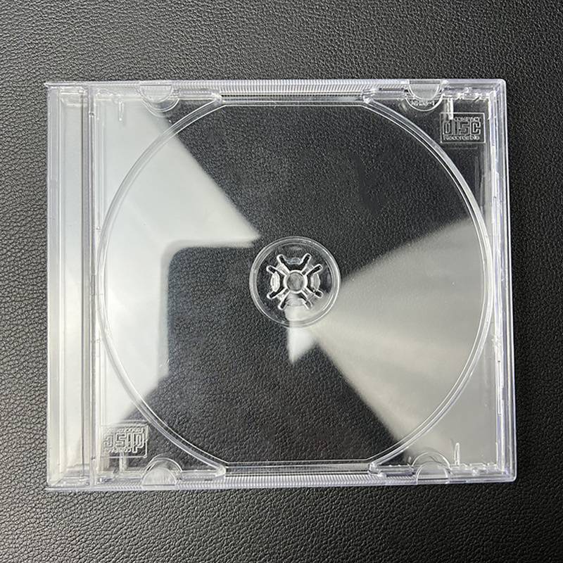 XUAN Ốp Lưng Nhựa Trong Suốt Đơn Mảnh Đĩa CD/DVD, Hộp Đựng, Sắp Xếp Lưu Trữ, Hộp Album Trường Hợp