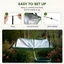 Exhila Sun Proof Polyester Liquid Collector Đi kèm lối ra hữu ích 100cm
