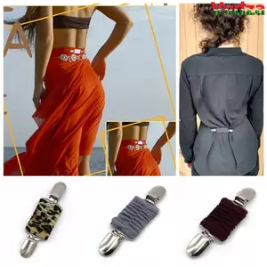 VVDZA Phù Hợp Với Đầm Cinch Kẹp Phụ Kiện Thời Trang Đầm Kẹp Lưng Cinch Cho Nữ Trẻ Em Cardigan Cổ Kẹp