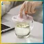 BVY Dễ Thương Silicon Hình Mèo Nắp Cốc Chống Rò Rỉ Chịu Nhiệt Độ Cao Chống Bụi Đa Năng Nắp Cốc Nước Nhiều Chức Năng.