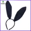 Băng đô đen Băng đô Bunny Hair Hairband zhenghtr