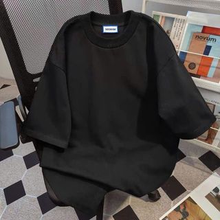 Áo phông form rộng oversize tối giản phong cách họa tiết Matcha và trái cây Quả dâu Tây-thubaaaaa