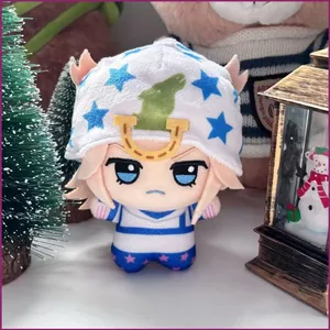 YT4 JoJo 's Bizarre Adventure Johnny Joestar Julius Zeppeli Plushie Túi búp bê Cotton sang trọng dễ thương quyến rũ