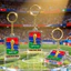 Móc Khóa World Cup 2026 Can Mex Usa BL152 Acrylic Cúp Vàng FIFA Treo Balo Quà Lưu Niệm