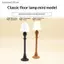 Đèn sàn cổ điển SRVN Mini Phụ kiện nhà búp bê cổ điển Tỉ lệ 1: 12 Đèn đứng thực tế cho Bộ sưu tập sở thích phong cảnh vi mô.