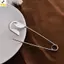 < YEI > Trâm Cài Kích Thước Lớn Đơn Giản Kẹp Tóc Nữ Trâm Cài Áo Quần Jean Cố Định Phù Hợp Với Quần Áo Thắt Lưng Nữ Thắt Lưng Thắt Lưng Chân Trang Sức Mới