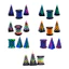 < Pluscloth > 3 Cái 3d In Hình Nón Xoắn Ốc Ảo Ảnh Thần Tài Đồ Chơi Mini Vortex Chủ Đề Giảm Căng Thẳng Kim Tự Tháp Xi Lanh Điêu Khắc Cho Văn Phòng Tại Nhà Trang Trí Bàn Làm Việc Không Thể Đi Qua Điêu Khắc