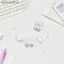 SRVN 2 5 Chiếc Túi Đựng Thẻ Trong Suốt Treo Mặt Dây Chuyền Bule Thiết Kế Chống Thấm Nước Cho Nhân Viên Hiển Thị ID.