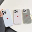 Ốp Điện Thoại Sọc Trái Tim Tình Yêu Cho Realme Note 50 C53 C51 C63 C55 C83 C65 C21Y C25Y 15 14 11 Pro 13 12 Pro Plus 8 5G Ốp Điện Thoại Di Động Họa Tiết Lichee Chống Sốc Thời Trang Mờ