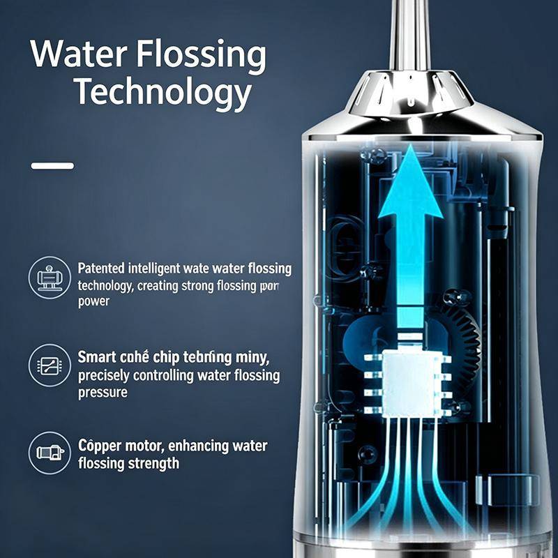 Trong Kho Uống Irrigator Du Lịch Di Động Nước Flosserm Nha Sĩ Rmended New Mô Hình Cá Tuyết