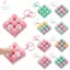 GILL Fidget Móc Khóa, Hình Mèo 9 Phím Bàn Phím Clicker Đồ Chơi, Nút Phím DIY Bàn Phím Giảm Căng Thẳng Ngón Tay Bàn Phím Nắp Bàn Phím Người Hâm Mộ