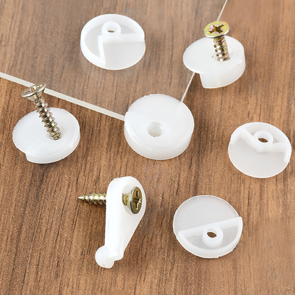 Kẹp cố định gương Tủ quần áo 20 / 50 chiếc Bộ giữ kính không khung Bảng điều khiển