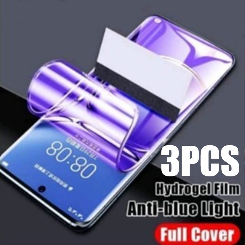 3 Miếng Dán Bảo Vệ Màn Hình HD Mềm Cho Redmi K100 K70 K70E K80 K90 Pro Max Siêu Chống Rơi Chống Gián Điệp Riêng Tư Chống Ánh Sáng Xanh Hydrogel Phim Mờ