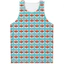 Dễ thương Fox 3D Tank Top Unisex, Áo thun động vật không tay mùa hè, Nhanh khô mềm thoáng khí Áo thường ngày