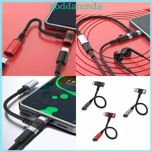 GODD Loại đôi mục đích CREATE Cáp sạc âm thanh Hỗn hợp nhôm Kế hoạch Chip kỹ thuật số