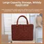 Giỏ mua sắm đan thủ công MARGREDY, 24 * 14 * 18cm / 23 * 12 * 18cm Mây dệt tại nhà Đóng gói trái cây rau củ, Giỏ đựng đồ dã ngoại nhiều màu PE