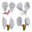 TRTR 2 Chiếc Cánh Hoa Tulip Khuôn Silicon Dụng Cụ Trang Trí Bánh Veiner Khuôn Gumpaste, Sugarcraft, Nhựa Đất Sét Khuôn VN