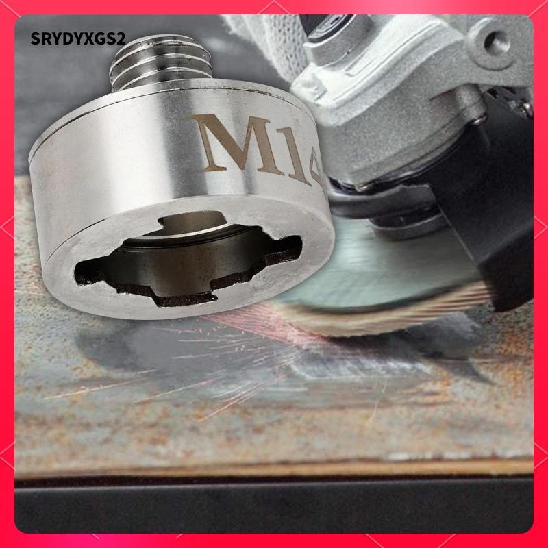 Bộ chuyển đổi máy mài góc M14 X Khóa Đầu nối ren Thép Carbon Mũi khoan Bộ chuyển đổi cho máy mài Sử dụng phần cứng