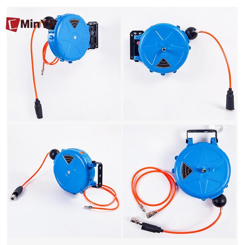 CMinYP Máy Nén Ống Cuộn Có Thể Thu Vào 10m Tự Động Tua Lại Dụng Cụ Cuộn Dây Có Xoay Braet Qui Khớp Nối Máy Nén Khí Vinh Quang