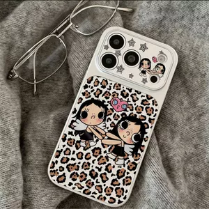 Ốp lưng iPhone 15141312 Pro bé gái vằn báo, cá tính độc lạ ưu đãi hấp dẫn