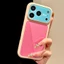Ốp Điện Thoại Acrylic Chặn Màu Cho iPhone 17 Pro Max 16 15 14 Vỏ Bảo Vệ Chống Sốc