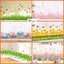 Decal chân tường hoa cỏ đẹp mắt, dễ dán - Chất lượng cao, đã có keo sẵn!