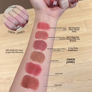 METUBE Matte Lip Gloss, Trang điểm môi Satin dưỡng ẩm, Son dưỡng môi 2,5g kết cấu kem lâu trôi cho bé gái nữ