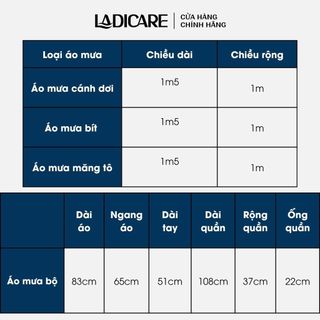 Áo mưa LADICARE măng tô [LOẠI TỐT] có dây kéo, vải da cá chống thấm, phù hợp cho cả nam nữ đi xe máy
