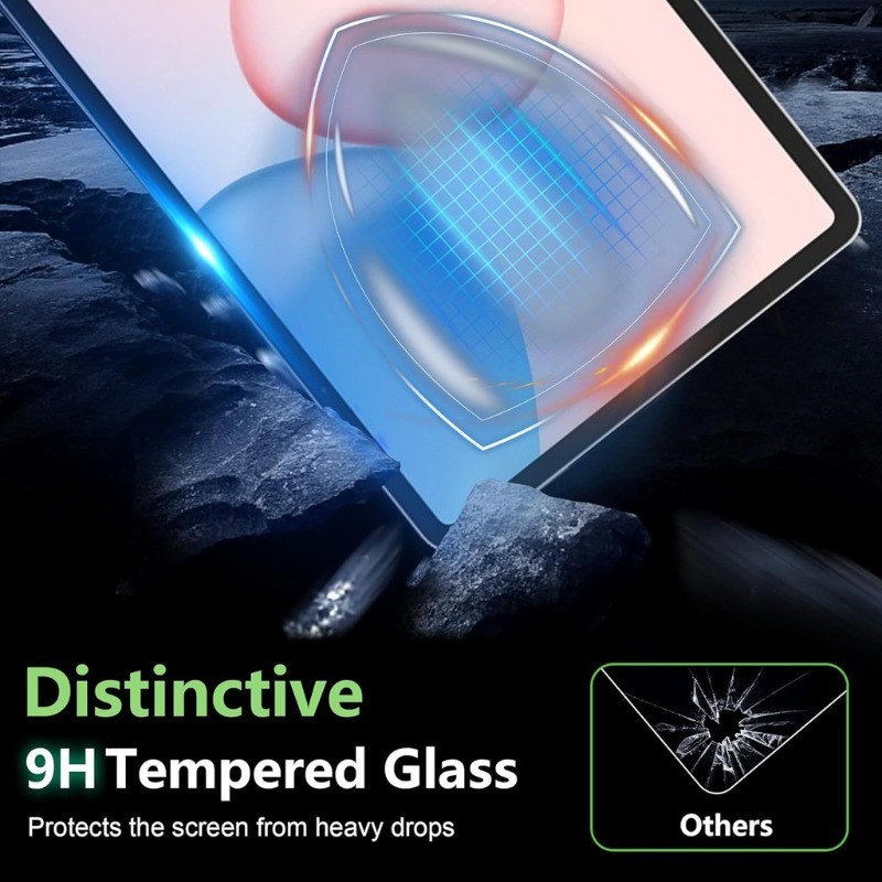 1-2 Chiếc Cho Honor MagicPad Pad GT Tablet 2 3 4 V8 X6 X8 X9 X9a V7 V6 Pro Lite 10.4 10.1 11.5 12.3 Kính Cường Lực Bảo Vệ Màn Hình Máy Tính Bảng HD Bảo Vệ