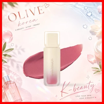 [milktouch] Spread Fit Blur Tint 05 Mellow fuzzy 4g/ Son Tint Hàn Quốc/ Hoàn thiện không tì vết/ Chính hãng của Olive hàn quốc