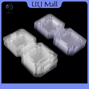 ULJ 10 Chiếc Hộp CPU CPU Nhựa Vỏ Bảo Vệ CPU Vỏ sò Khay Hộp Đựng.