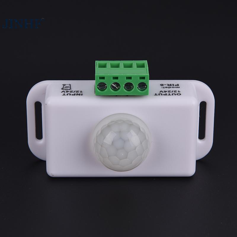 JINHF tự động dc 12-24v 8a hồng ngoại cảm biến chuyển động pir cho đèn led phong cách HOT