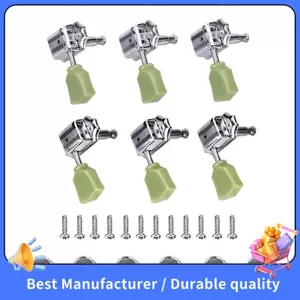 Đàn Guitar Chỉnh Chốt Dây Chỉnh 3L Đầu Máy Dây Điều Chỉnh Chìa Khóa Chốt Chỉnh Dân Gian / Đàn Guitar Điện Bạc