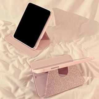 Pink Leopard Print kittyipadA16 Máy tính bảng 10 / 9 / 8 Thế hệ air6 / 5 Vỏ bảo vệ pro37 cm MINI7 Vỏ bảo vệ 26.3.22