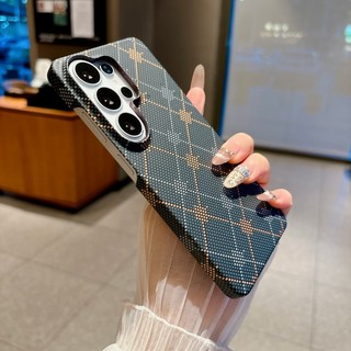 Vỏ Sợi Carbon Từ Tính ChoSamsung Galaxy S26 S25 S24 Ultra Plus S25 S24 FE A57 A56 A17 A16 Vỏ Chống Sốc Không Khung Mỏng