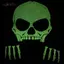 AqToCna Thời Trang Halloween Bộ Xương Ma Găng Tay Mũ Sáng Tạo Dạ Quang Nửa Ngón Tay Full In Ấm Thoáng Khí Găng Tay Quà Tặng AqToCna