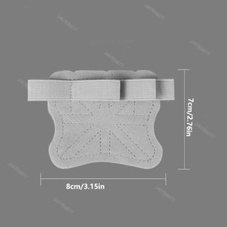 1 Cặp Găng Tay Tập Thể Dục Chống Trơn Trượt Bốn Ngón Tay Chống Mài Mòn Thoáng Khí Găng Tay Cử Tạ Hấp Thụ Sốc Huấn Luyện Bảo Vệ Lòng Bàn Tay