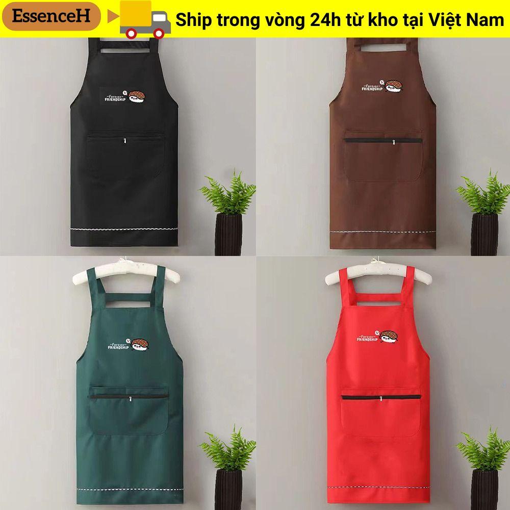 Tạp dề nhà bếp ESSENCEH, Tạp dề Barista chống thấm nước chống mài mòn, Dụng cụ làm sạch Hộ gia đình Thợ cắt tóc Thợ mộc Tạp dề hoa nhà hàng