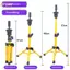 HFSHY 1 Cái Kim Loại Tóc Giả Đầu Mannequin Chân Đế Chân Đế Tóc Giả Chân Đế Để Làm Tóc Đầu Huấn Luyện Có Thể Điều Chỉnh Tóc Giả Chân Đế VN