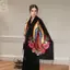 Khăn ROLY, Khăn quàng cổ chống gió ấm áp Yếm, Chống lạnh Đức Trinh Nữ Maria của Guadalupe In hình quấn cổ đa năng Thu Đông