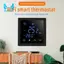Bộ điều chỉnh nhiệt nhà thông minh WIFI Bộ điều chỉnh nhiệt sàn ấm áp Điều khiển từ xa cho bộ điều khiển nhiệt độ sưởi sàn 16A
